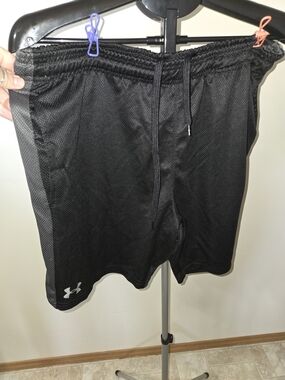 Under Armour Men's Black Heatgear Shorts XXL
